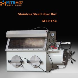 2 Cổng Găng tay Hộp kim loại Thiết bị thí nghiệm MTSTX2 800 * 600 * 700mm