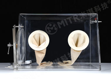 Hộp đựng găng tay acrylic chân không trong phòng thí nghiệm với mức độ chân không giới hạn đến - 0,1 MPA