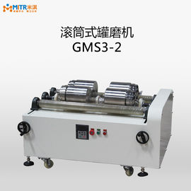 Máy nghiền bi lăn ngang có dung tích 0,5-3L với 2 bình inox