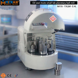 Máy nghiền bi phòng thí nghiệm bán hành tinh tròn với thép không gỉ mài Jar tiếng ồn thấp