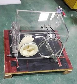 Một găng tay Cổng phòng thí nghiệm Hộp găng tay tùy chỉnh Kích thước buồng hoạt động Hình dạng ổn định