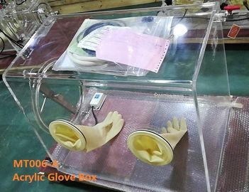 Phòng thí nghiệm nghiên cứu địa chất Hộp găng tay Mt006-A Tầm nhìn rõ ràng Ổn định làm việc cao