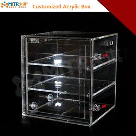 Tủ lưu trữ loại găng tay phòng thí nghiệm loại A với 3 giá đỡ Cửa truy cập đầy đủ ở bên cạnh hộp