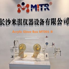Hộp găng tay khí trơ trong suốt cao, hộp găng tay di động dễ vận hành
