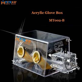 Hộp găng tay kỵ khí bền, hộp trong suốt