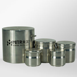 Lọ thép không gỉ 1L - 5L có nắp đậy, lọ nghiền dọc mài mòn