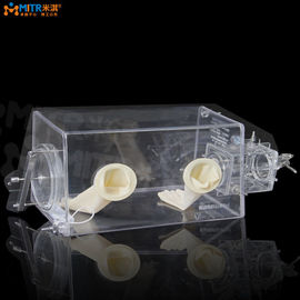Hộp găng tay Nitơ acrylic, Phòng thí nghiệm y tế Hộp đựng găng tay khí trơ