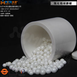 Máy phay bóng bán hành tinh tròn với độ tinh khiết cao Zirconia Ball Mill Jar