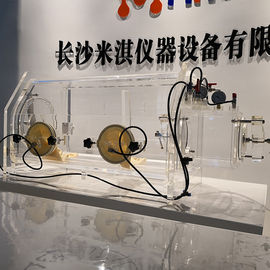 Hộp chân không phòng thí nghiệm acrylic Găng tay